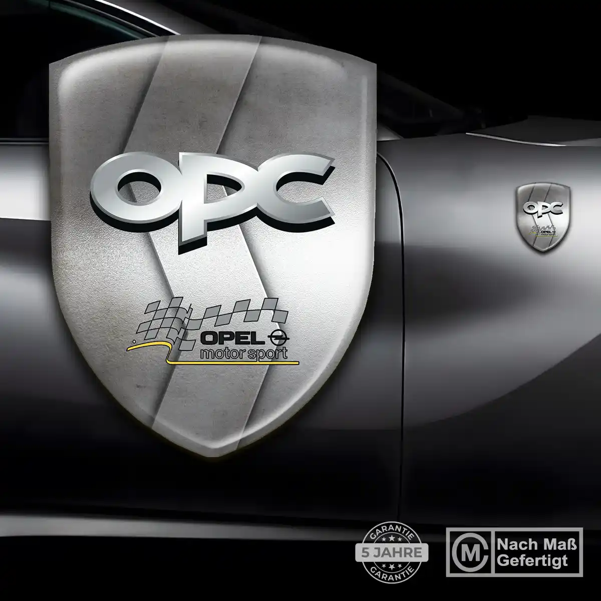 Opel Silikon Aufkleber Wappen Auto Limitierte Auflage