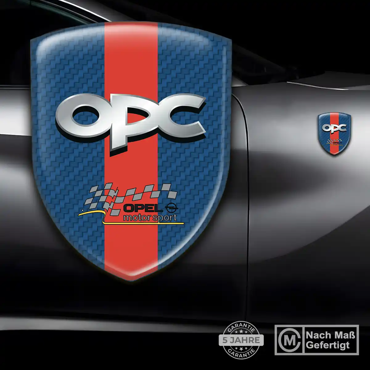 Opel Silikon Aufkleber Wappen Auto Modernes Design