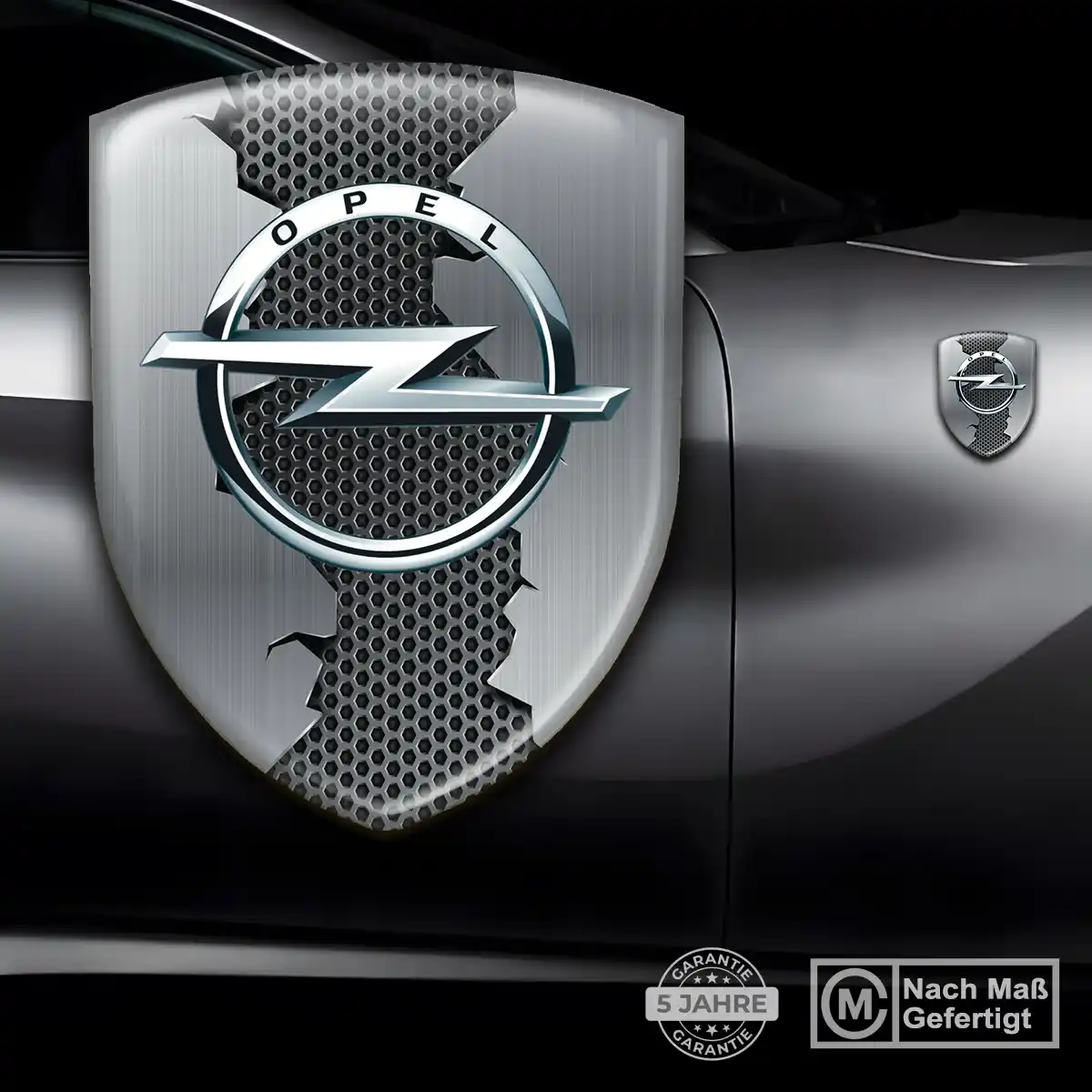 Opel Silikon Aufkleber Wappen Auto Premiumqualität