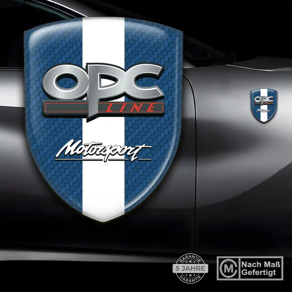 Opel Silikon Aufkleber Wappen Auto Tuningfahrzeug