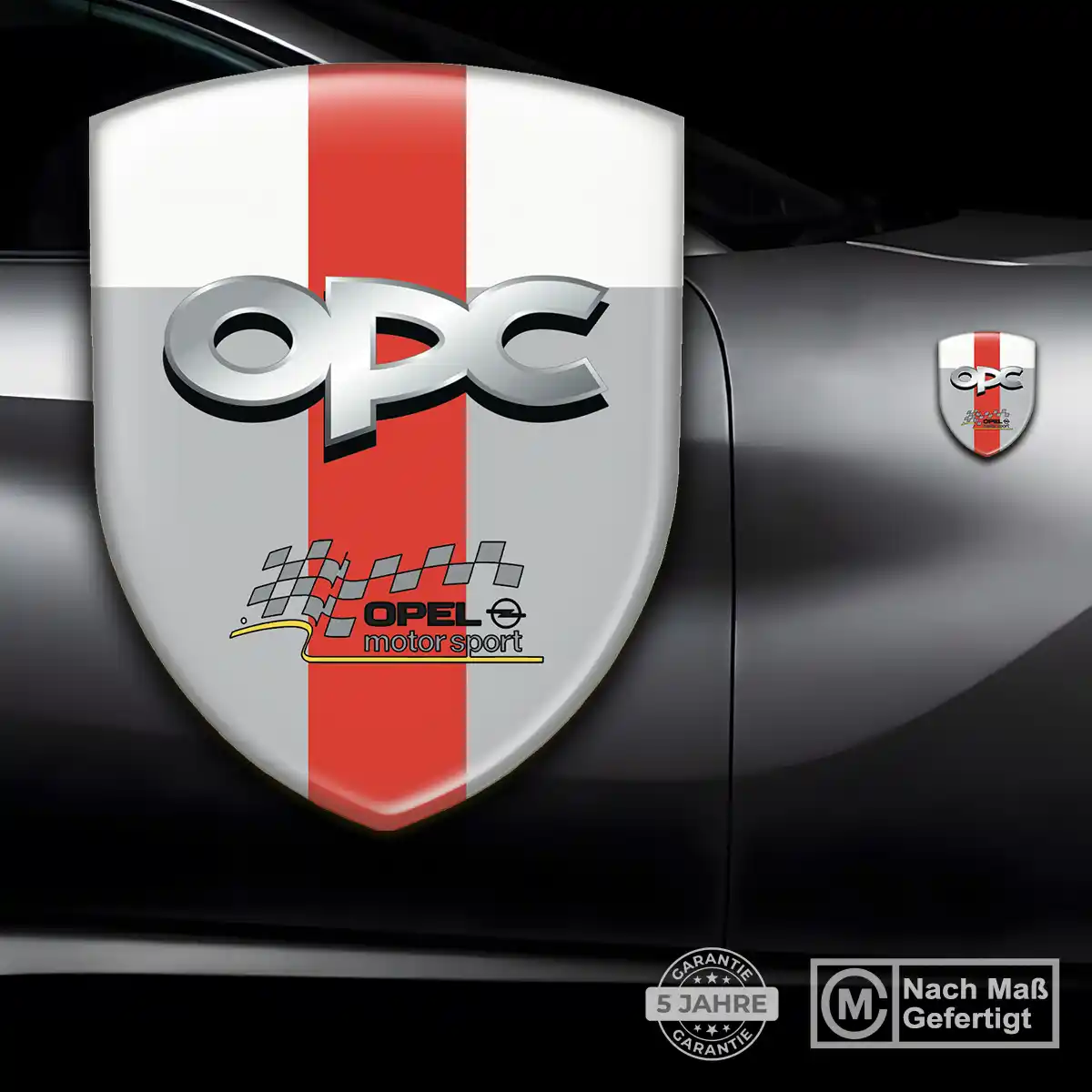 Opel Silikon Aufkleber Wappen Modernes Design