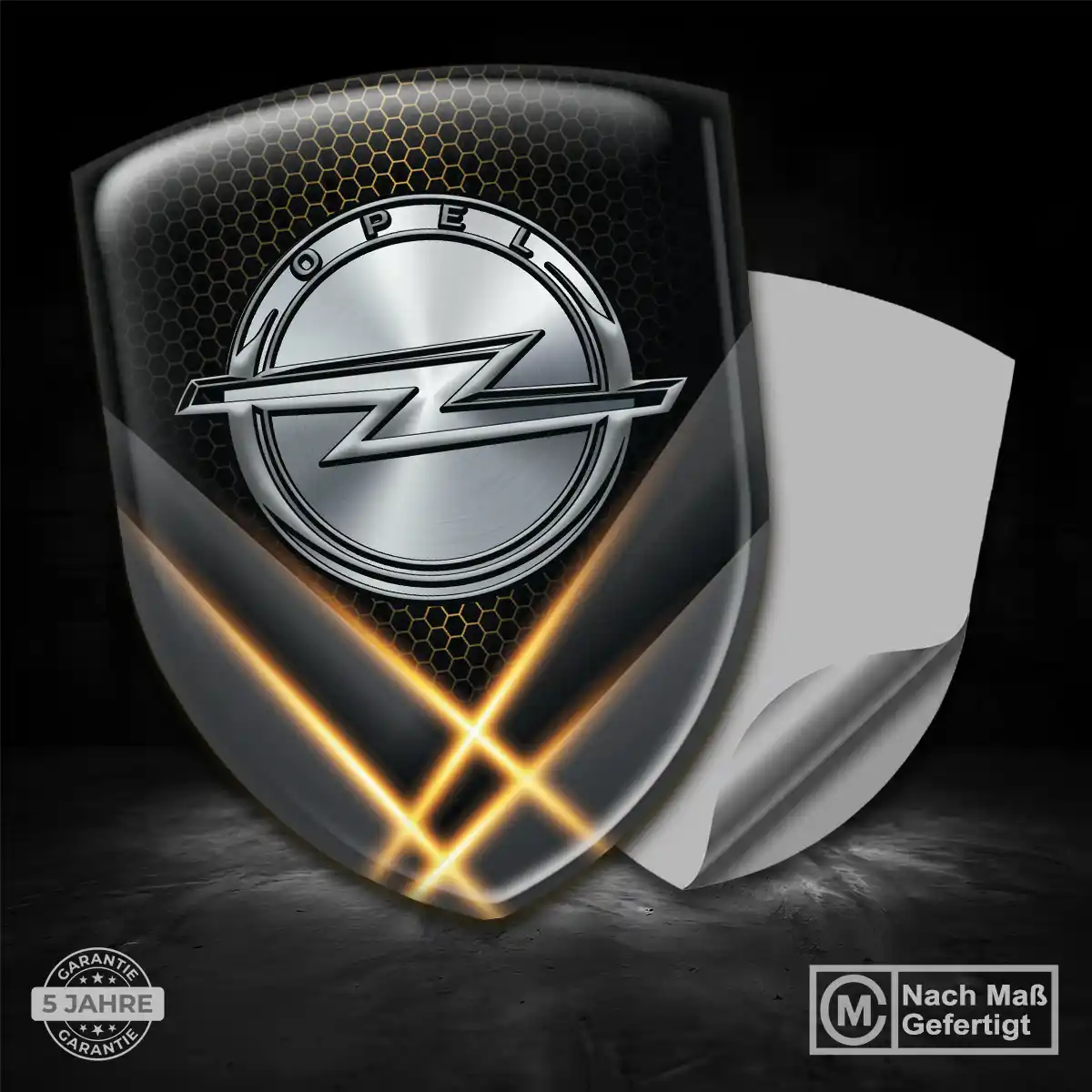 Opel Wappen Aufkleber Auto Interieurdesign