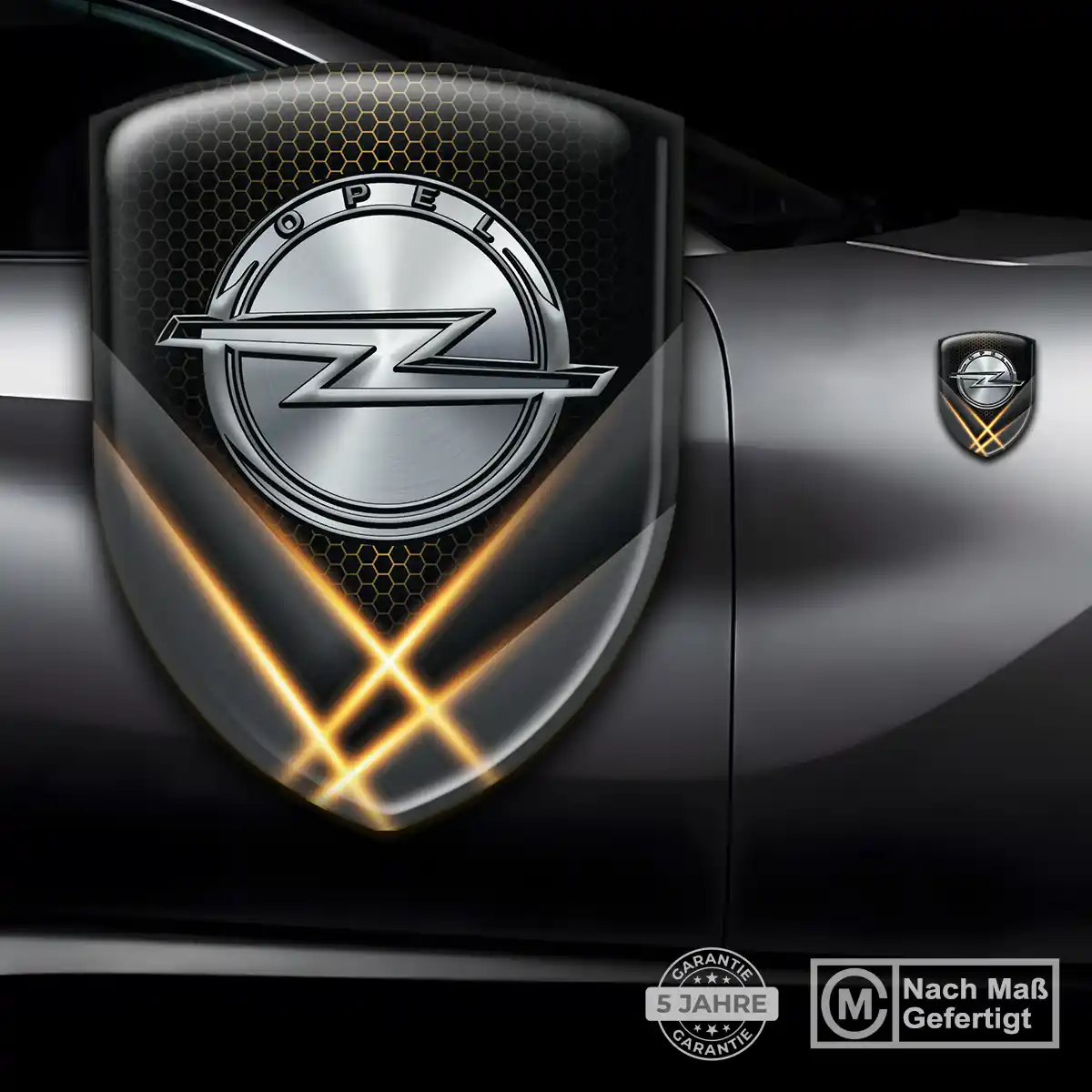 Opel Wappen Aufkleber Auto Interieurdesign