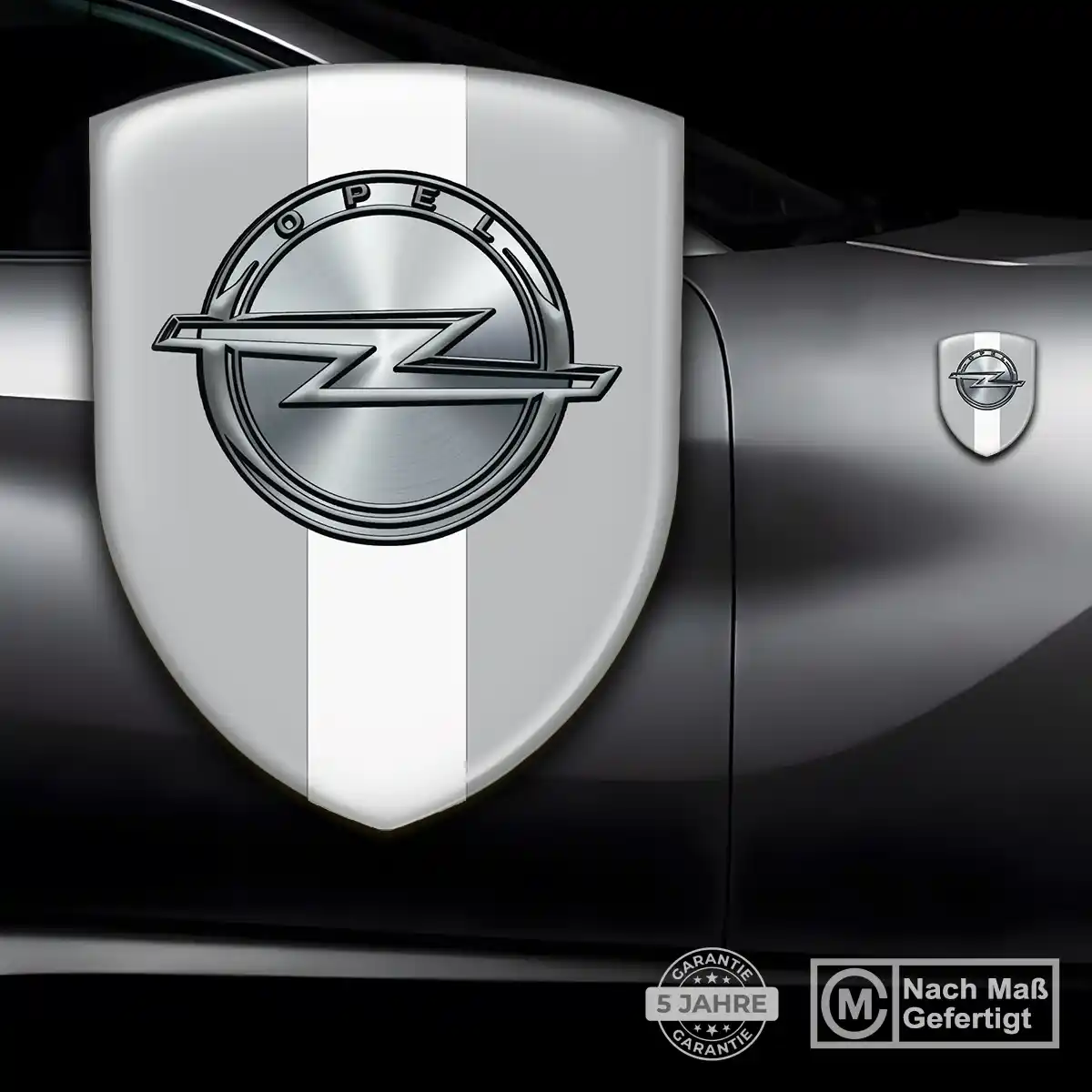 Opel Wappen Aufkleber Auto Luxus-Edition