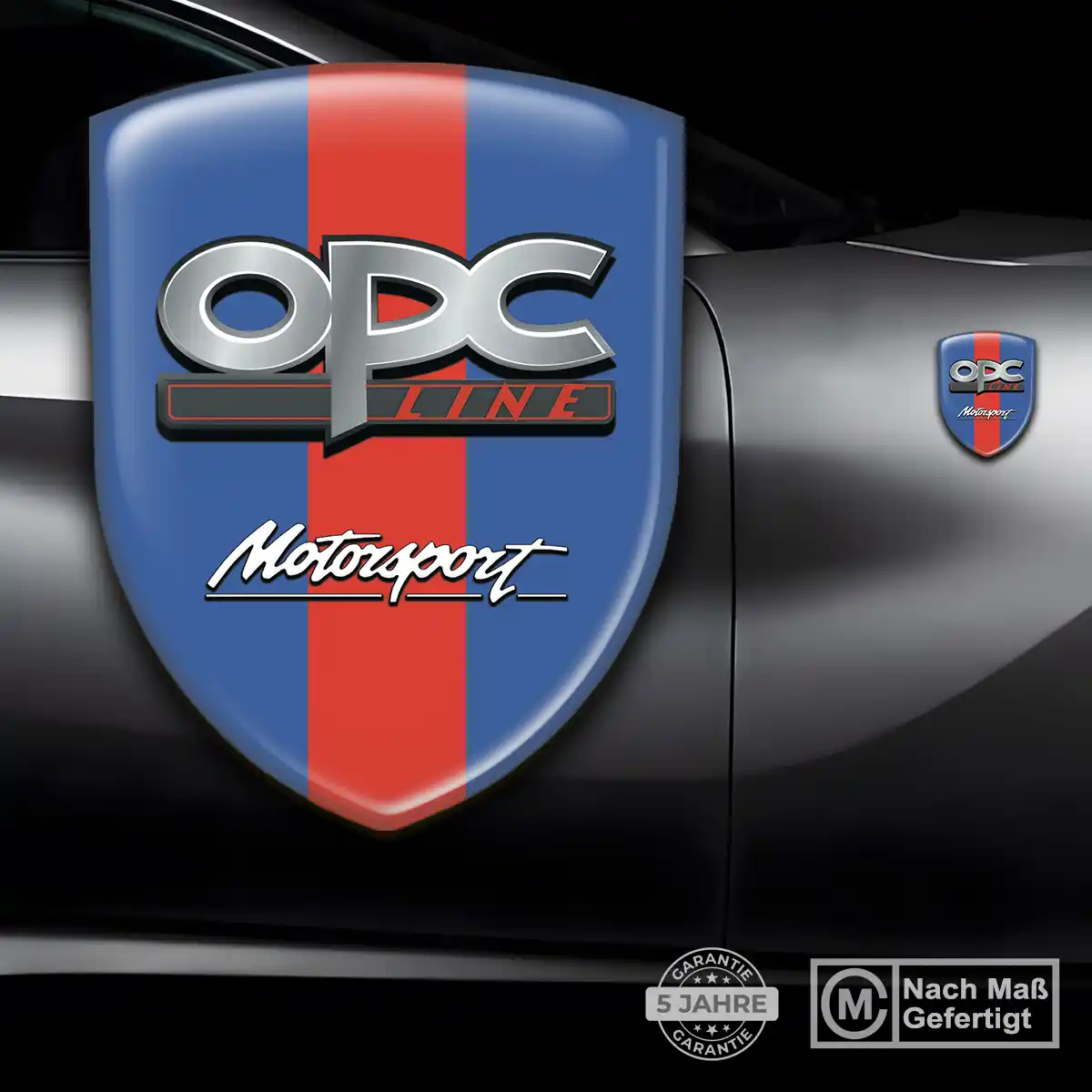 Opel Wappen Aufkleber Auto Premium-Edition