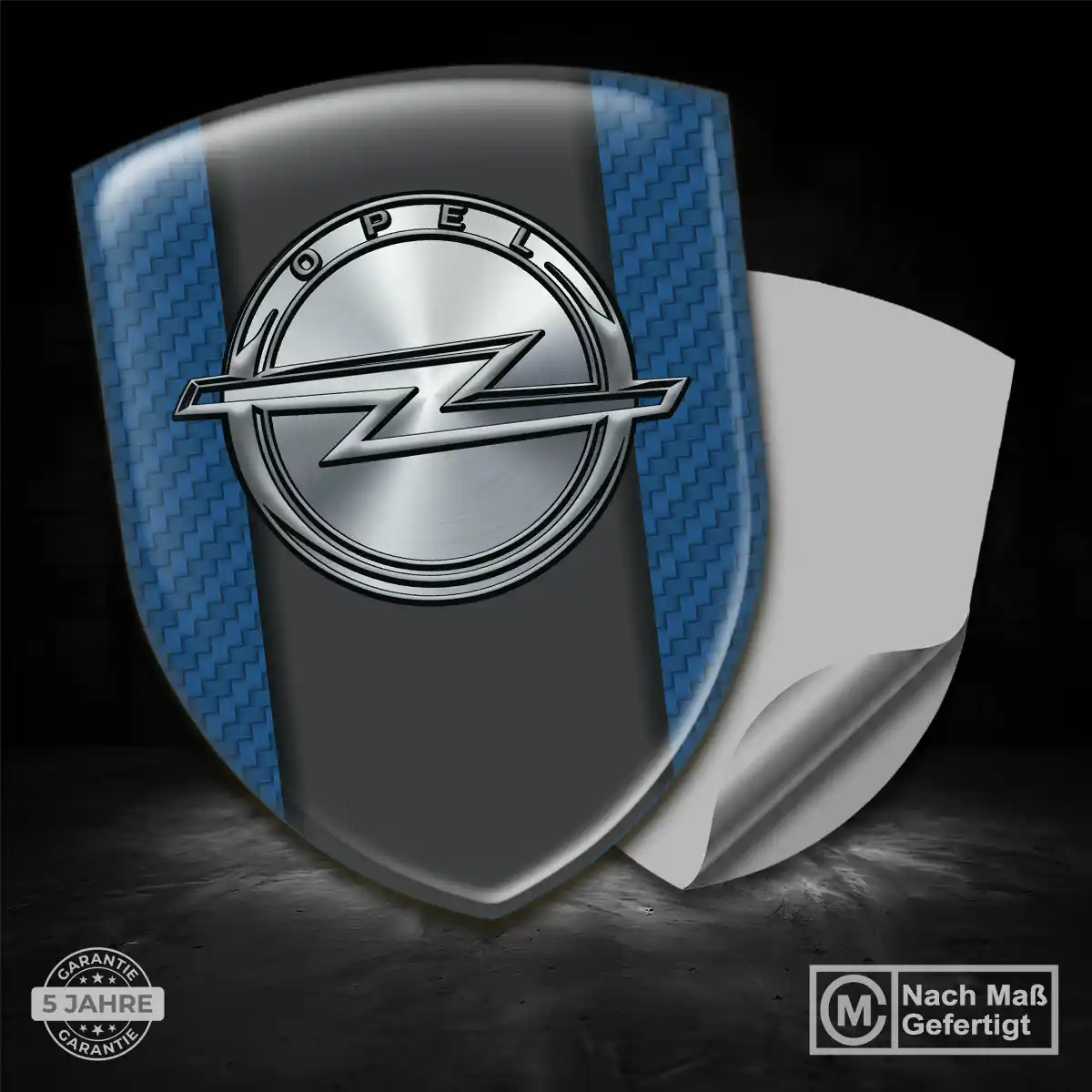Opel Wappen Aufkleber Emblem Auto Edles Design