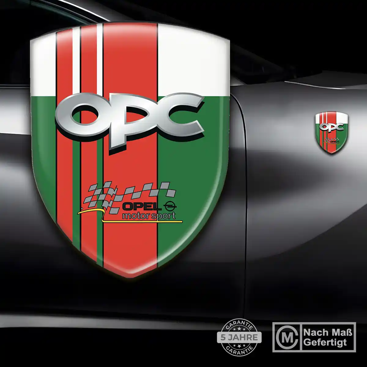 Opel Wappen Aufkleber Emblem Auto Luxus-Edition