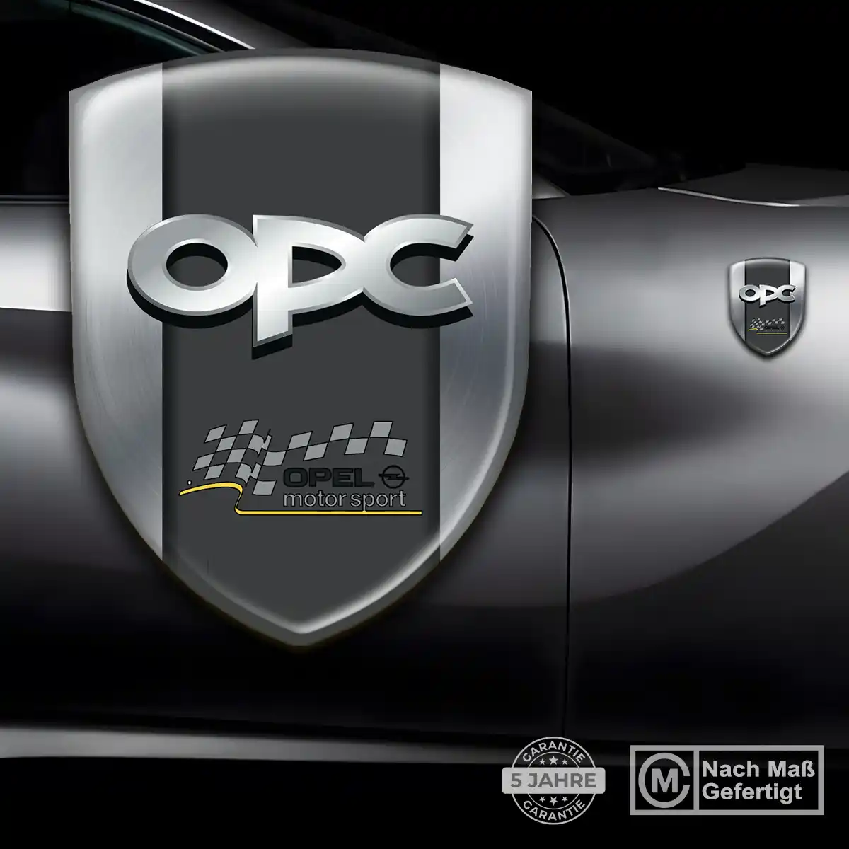 Opel Wappen Aufkleber Emblem Elegantes Design