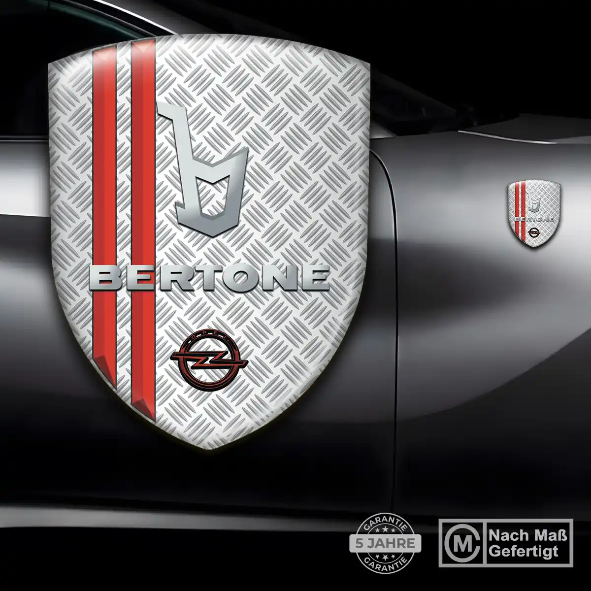 Opel Wappen Aufkleber Emblem Modernes Design