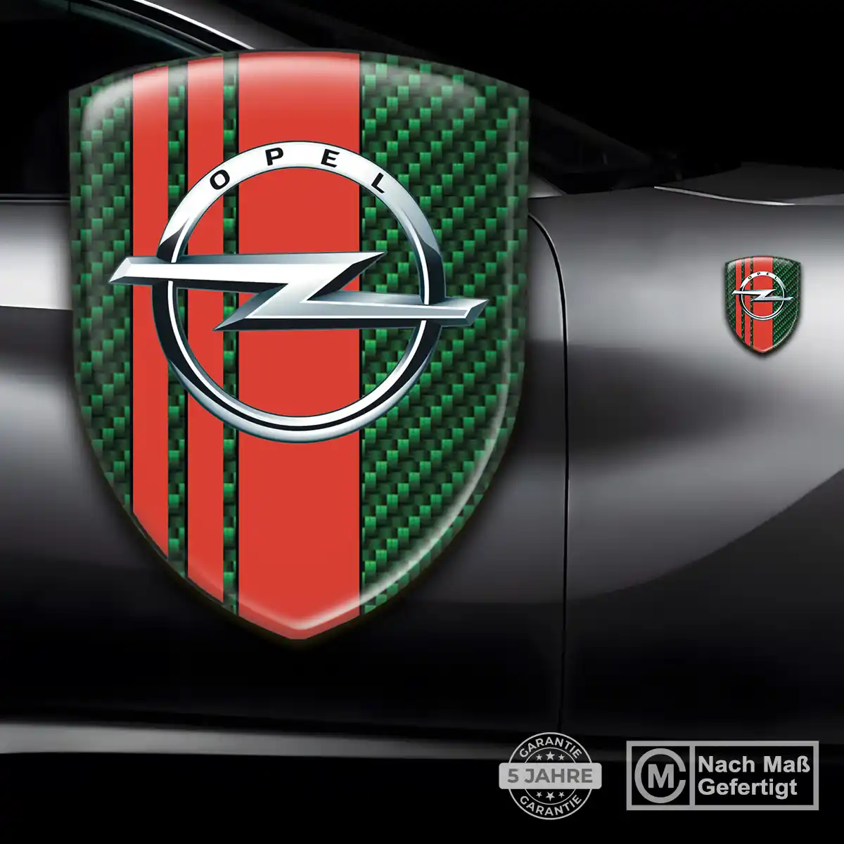 Opel Wappen Aufkleber Emblem Premium-Edition