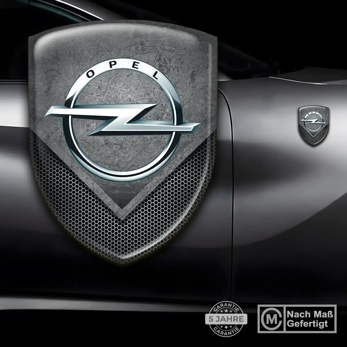 Opel Wappen Aufkleber Exterieurdesign
