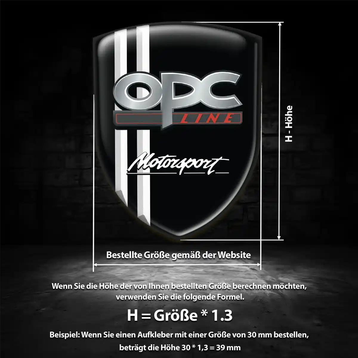 Opel Wappen Aufkleber Modernes Design