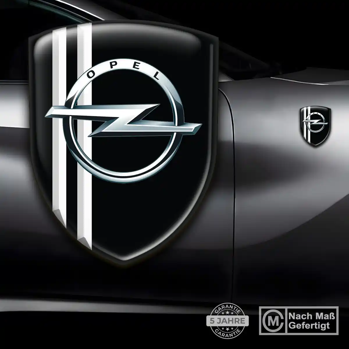 Opel Wappen Emblem Aufkleber Auto Edles Design