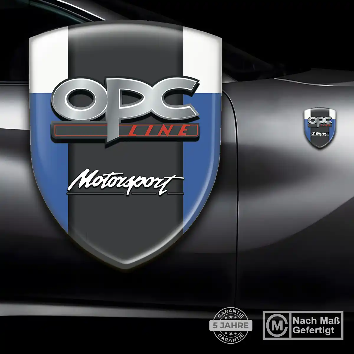 Opel Wappen Emblem Aufkleber Auto Elegantes Design