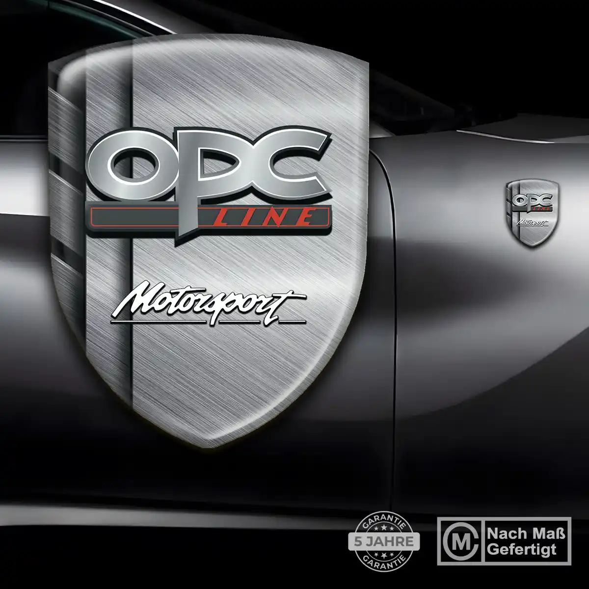 Opel Wappen Emblem Aufkleber Auto Luxus-Edition