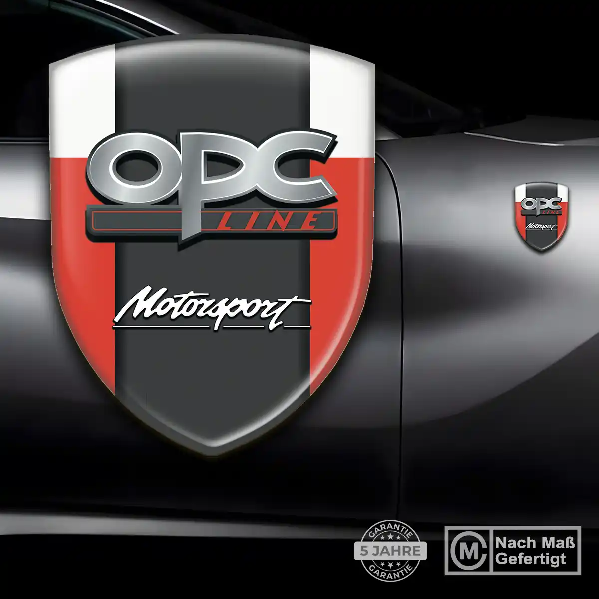 Opel Wappen Emblem Aufkleber Edles Design