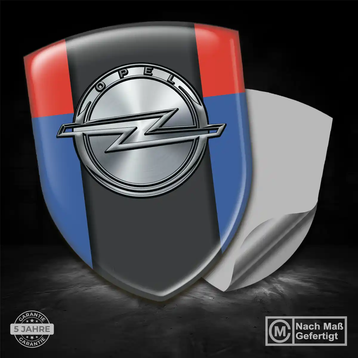 Opel Wappen Emblem Aufkleber Stilvolles Design