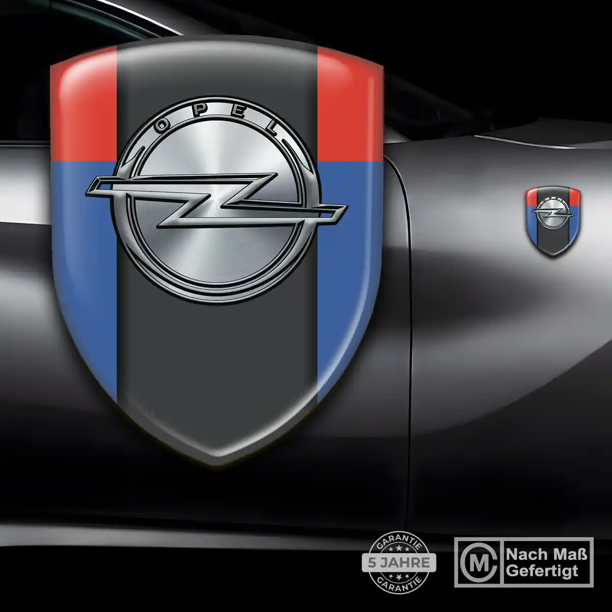 Opel Wappen Emblem Aufkleber Stilvolles Design