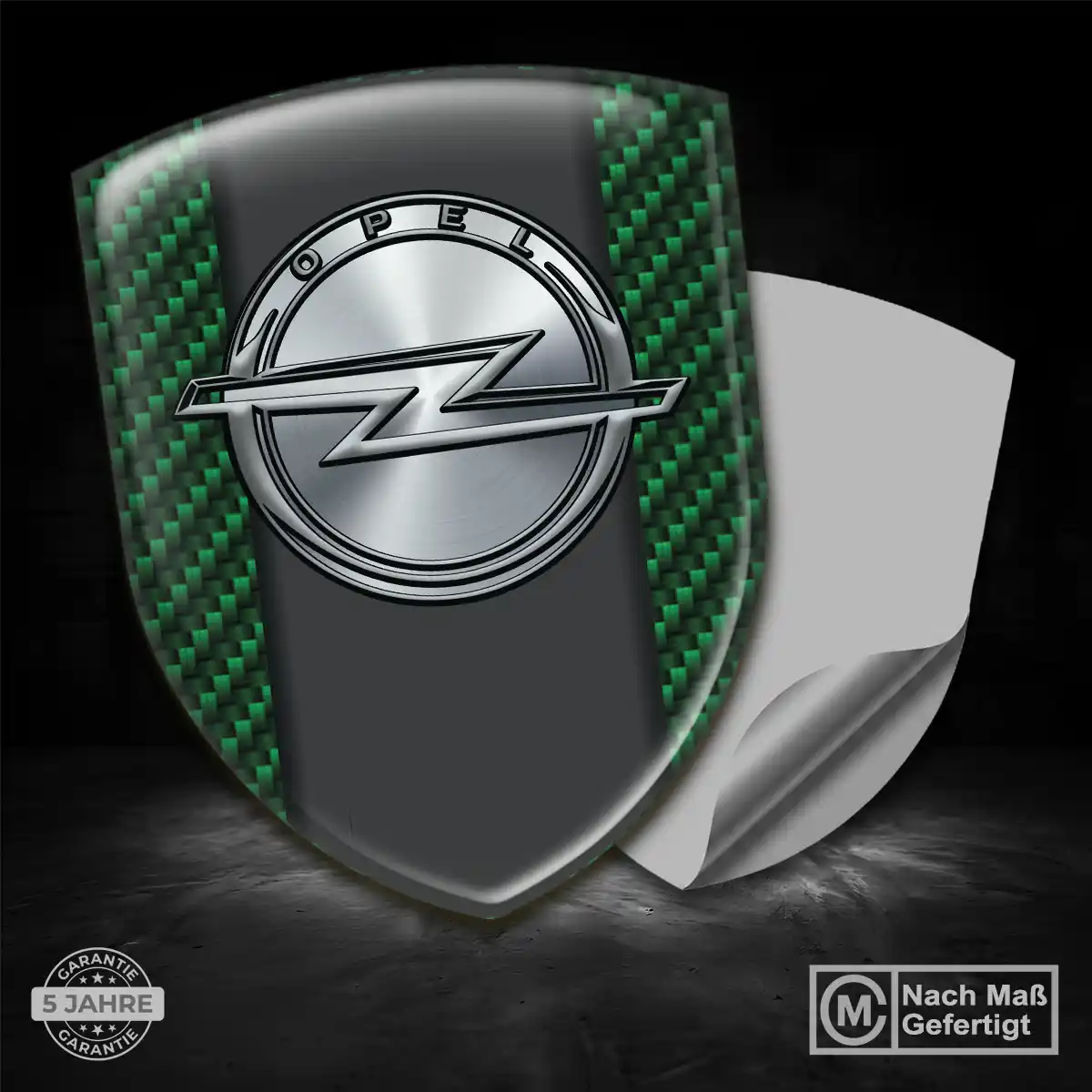 Opel Wappen Emblem Aufkleber Tuningfahrzeug