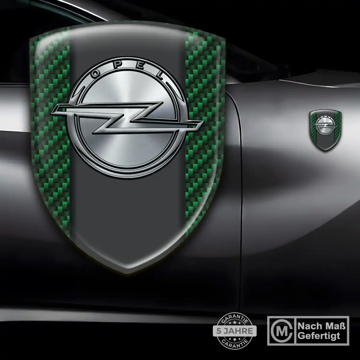 Opel Wappen Emblem Aufkleber Tuningfahrzeug