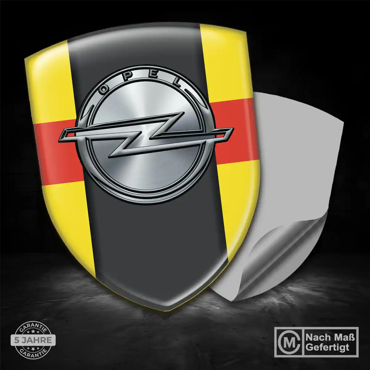 Opel Wappen Emblem Interieurdesign