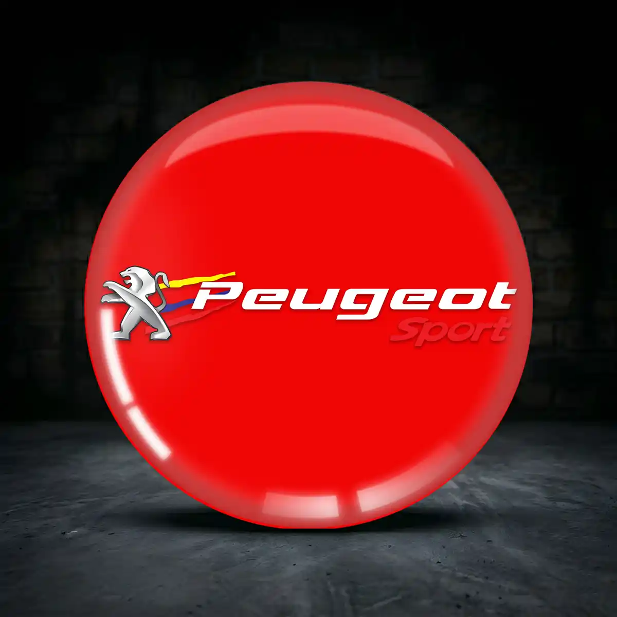 Peugeot 3D Gel Aufkleber Embleme Stilvolles Design