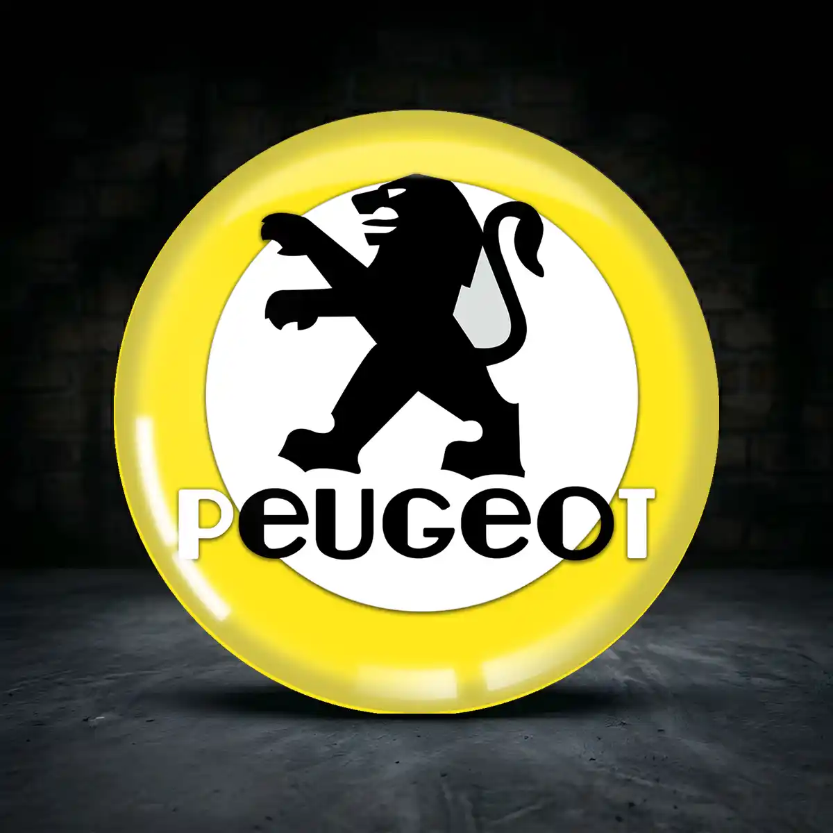 Peugeot Aufkleber Nabendeckel Premiumqualität