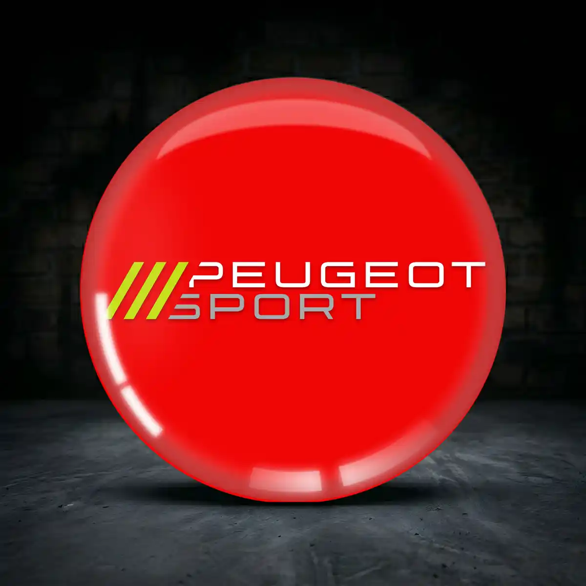 Peugeot Epoxidharz Embleme Stilvolles Design