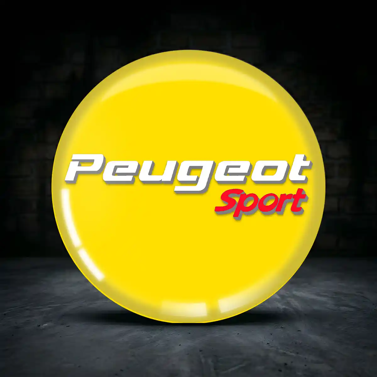 Peugeot Felgen Embleme Aufkleber Luxus-Edition
