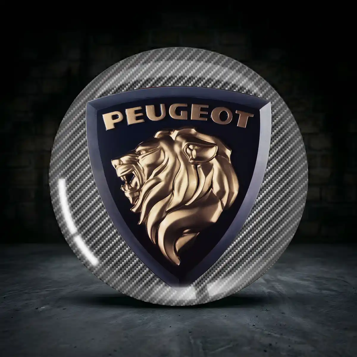 Peugeot Nabenkappen Aufkleber Stilvolles Design