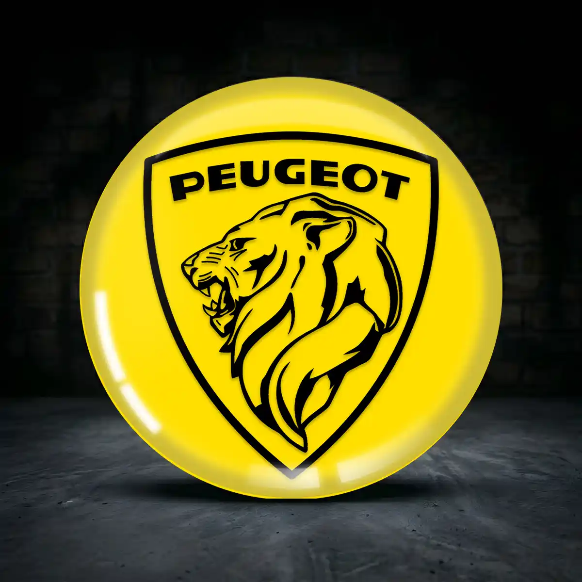 Peugeot Radkappen Aufkleber Interieurdesign