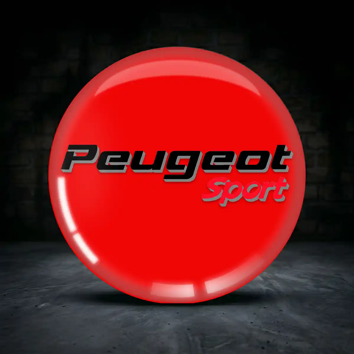 Peugeot Radmitte Aufkleber Nabendeckel Stilvolles Design