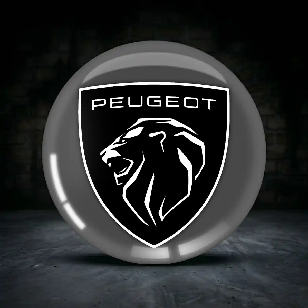 Peugeot Silikon Aufkleber Embleme Limitierte Auflage