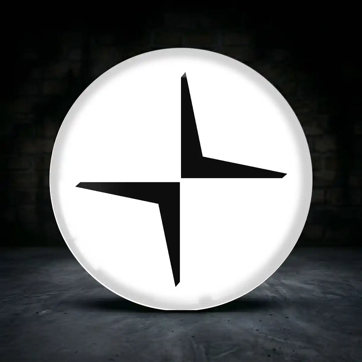 Polestar Aufkleber Silikon Embleme Stilvolles Design
