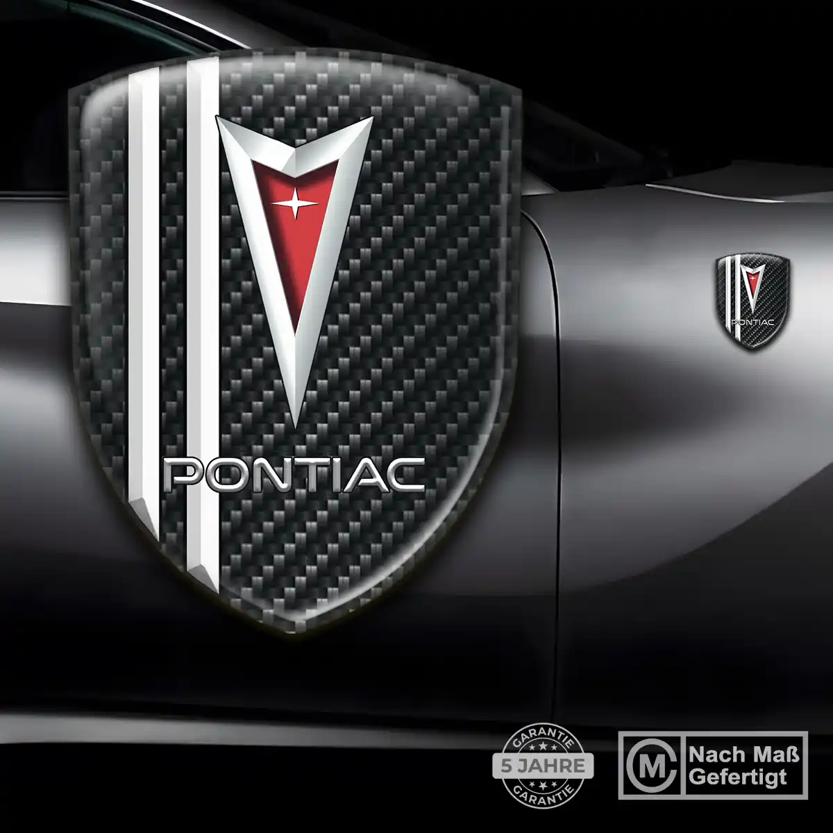 Pontiac 3D Gel Aufkleber Emblem Auto Hohe Qualität