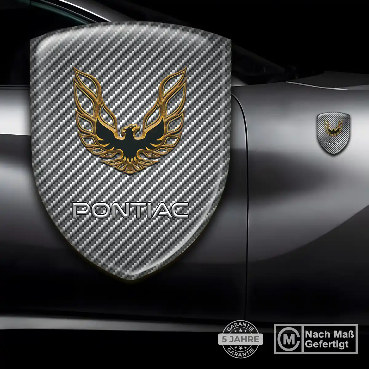 Pontiac Aufkleber 3D Gel Emblem Auto Hohe Qualität