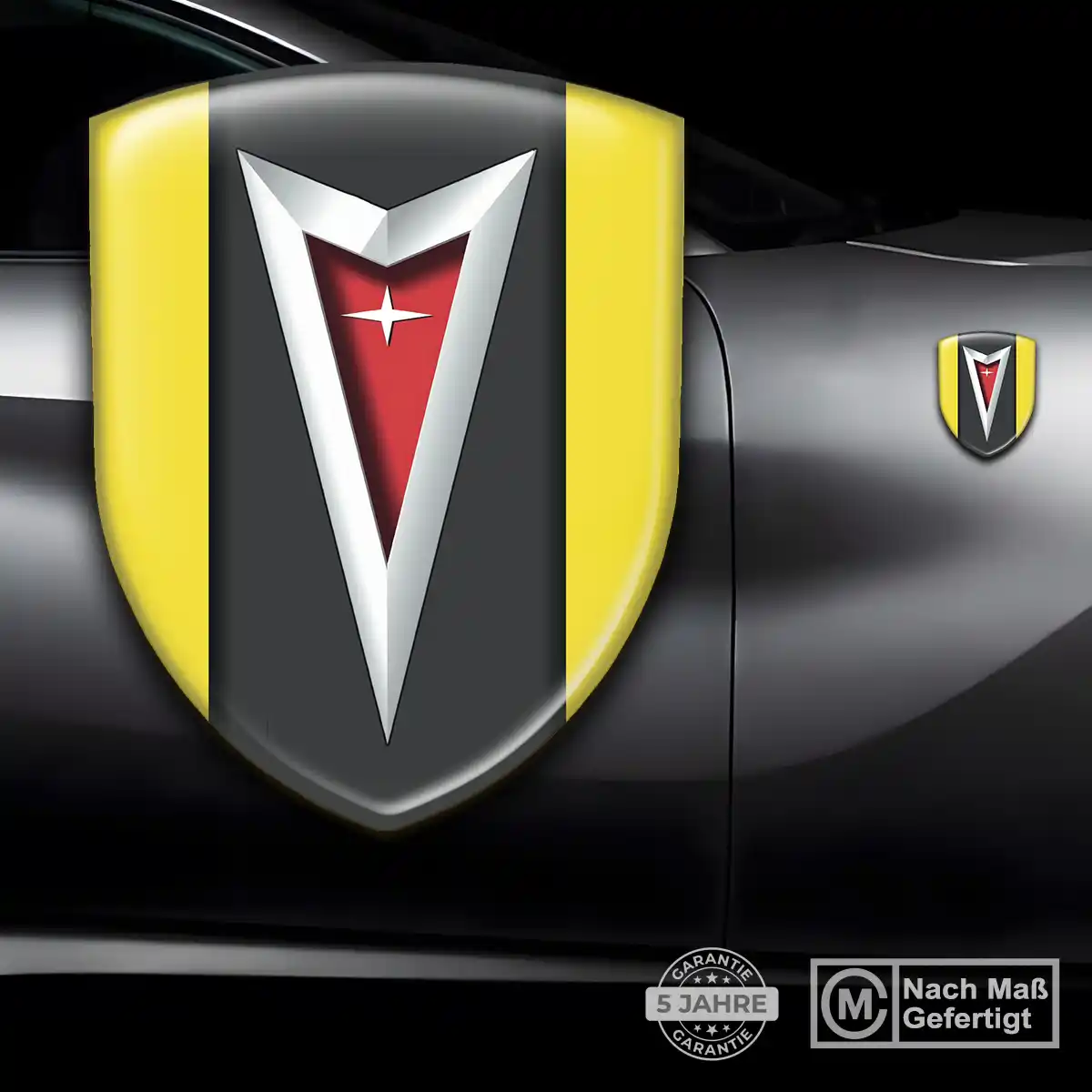 Pontiac Aufkleber Emblem Auto Hohe Qualität
