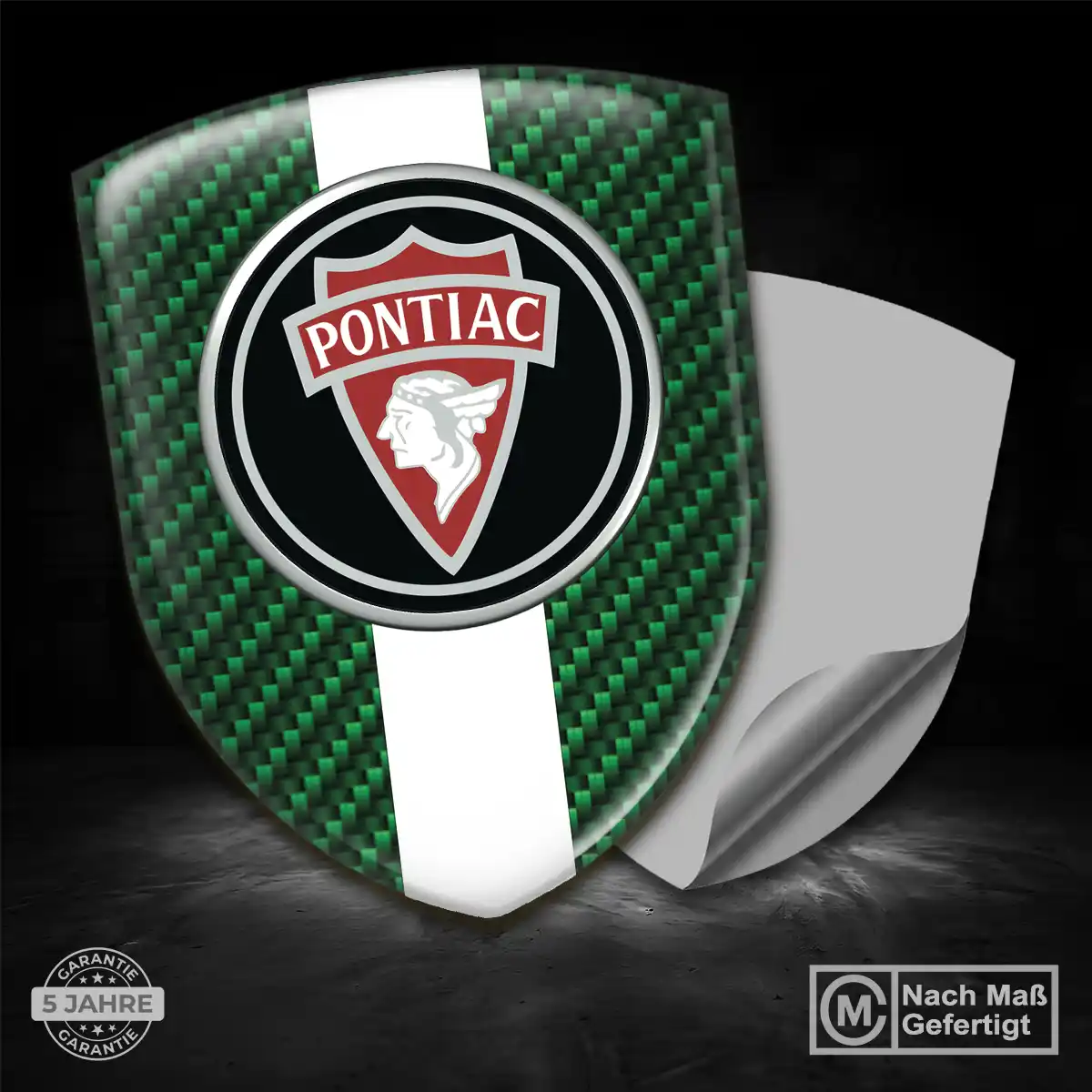 Pontiac Aufkleber Emblem Hohe Qualität