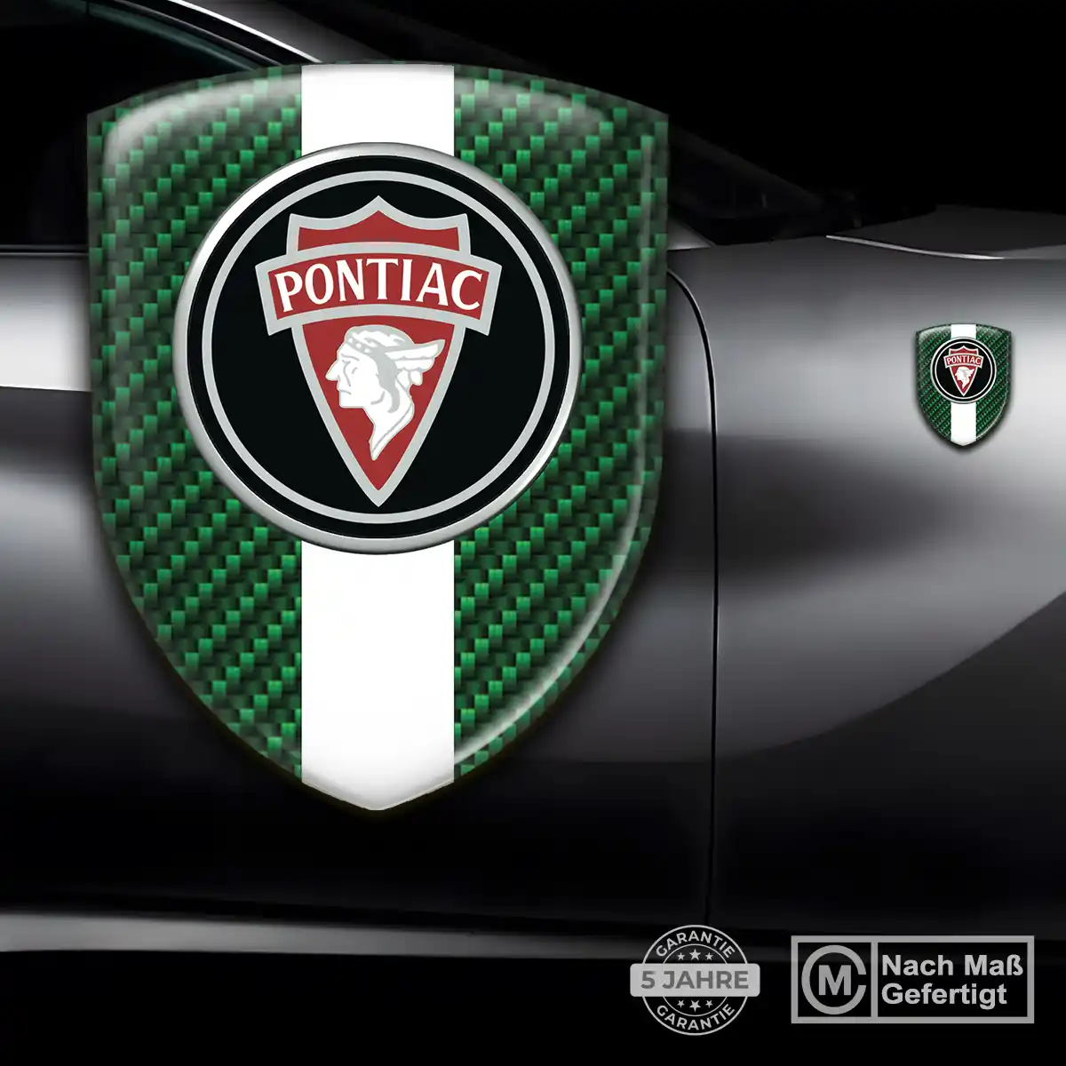 Pontiac Aufkleber Emblem Hohe Qualität