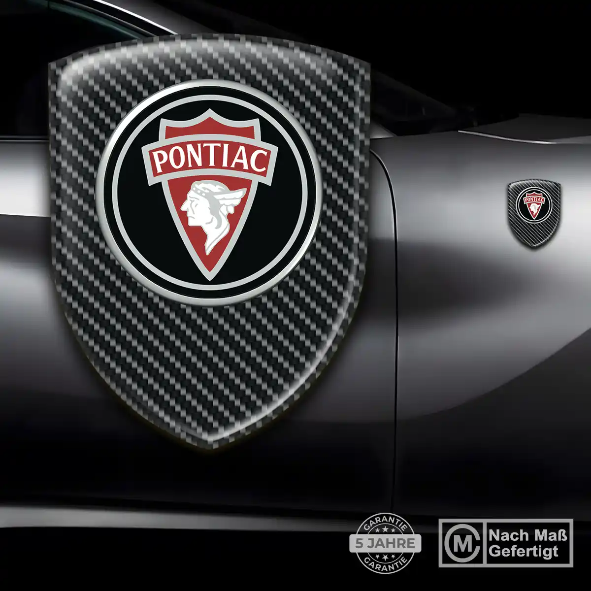 Pontiac Aufkleber Emblem Wappen Hohe Qualität
