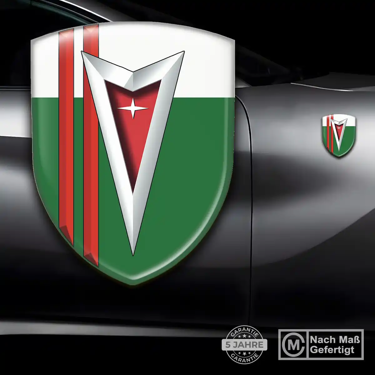 Pontiac Aufkleber Embleme Silikon Auto Hohe Qualität