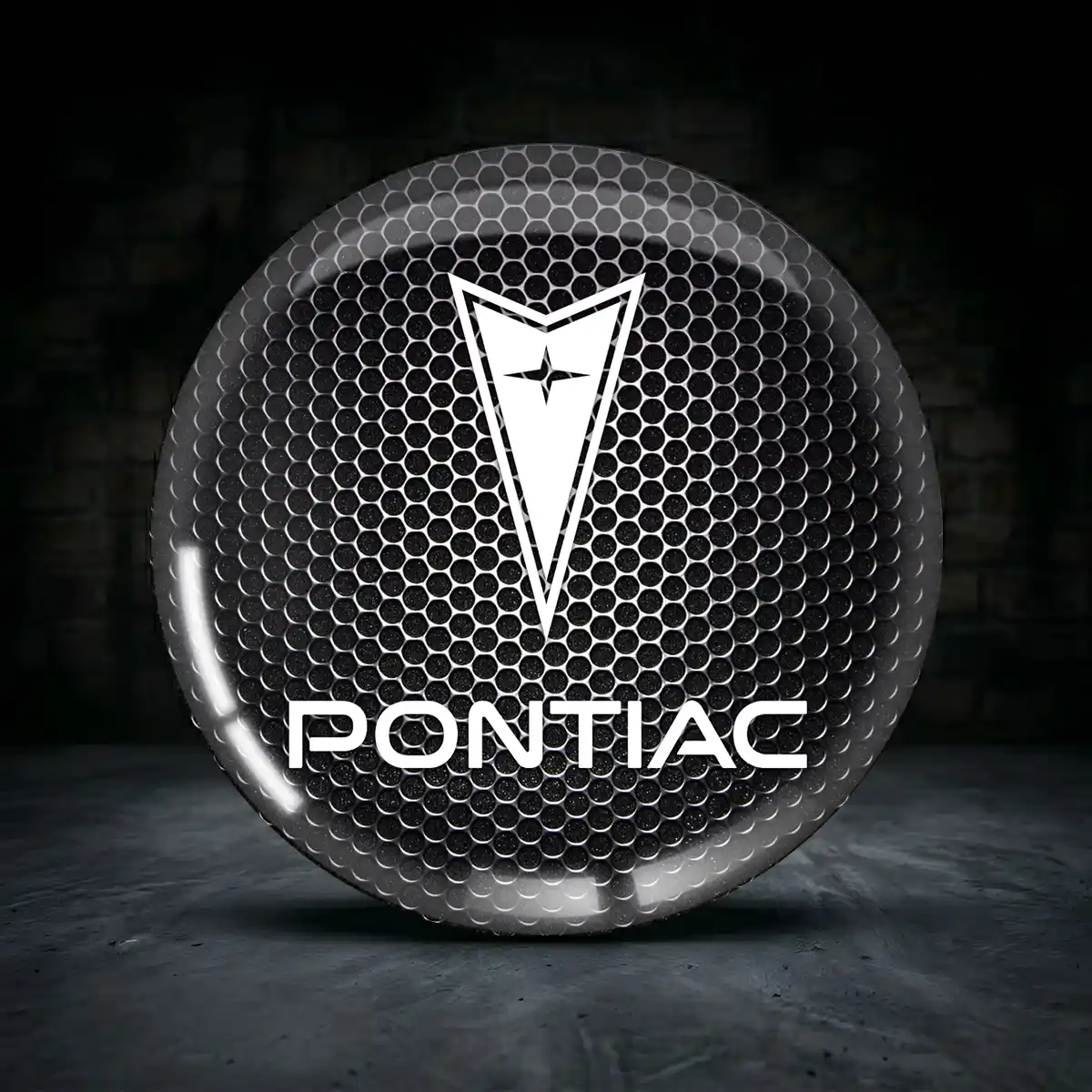 Pontiac Aufkleber Radmitte Premium-Edition