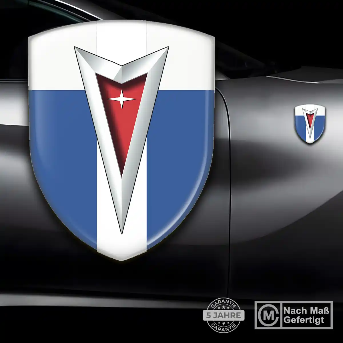 Pontiac Aufkleber Wappen Emblem Auto Hohe Qualität