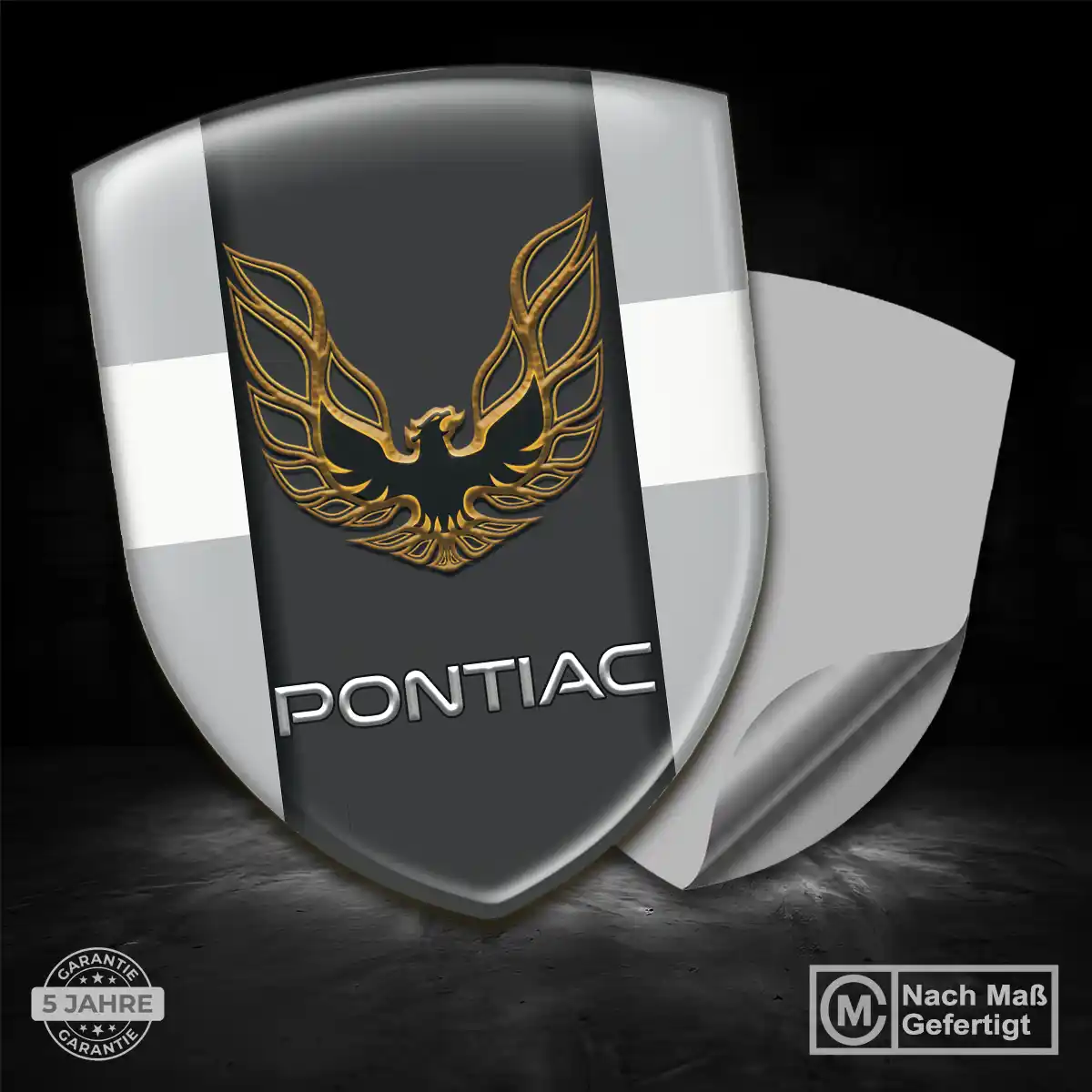 Pontiac Aufkleber Wappen Emblem Hohe Qualität