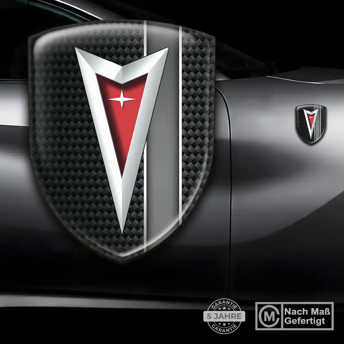 Pontiac Emblem Aufkleber Auto Hohe Qualität