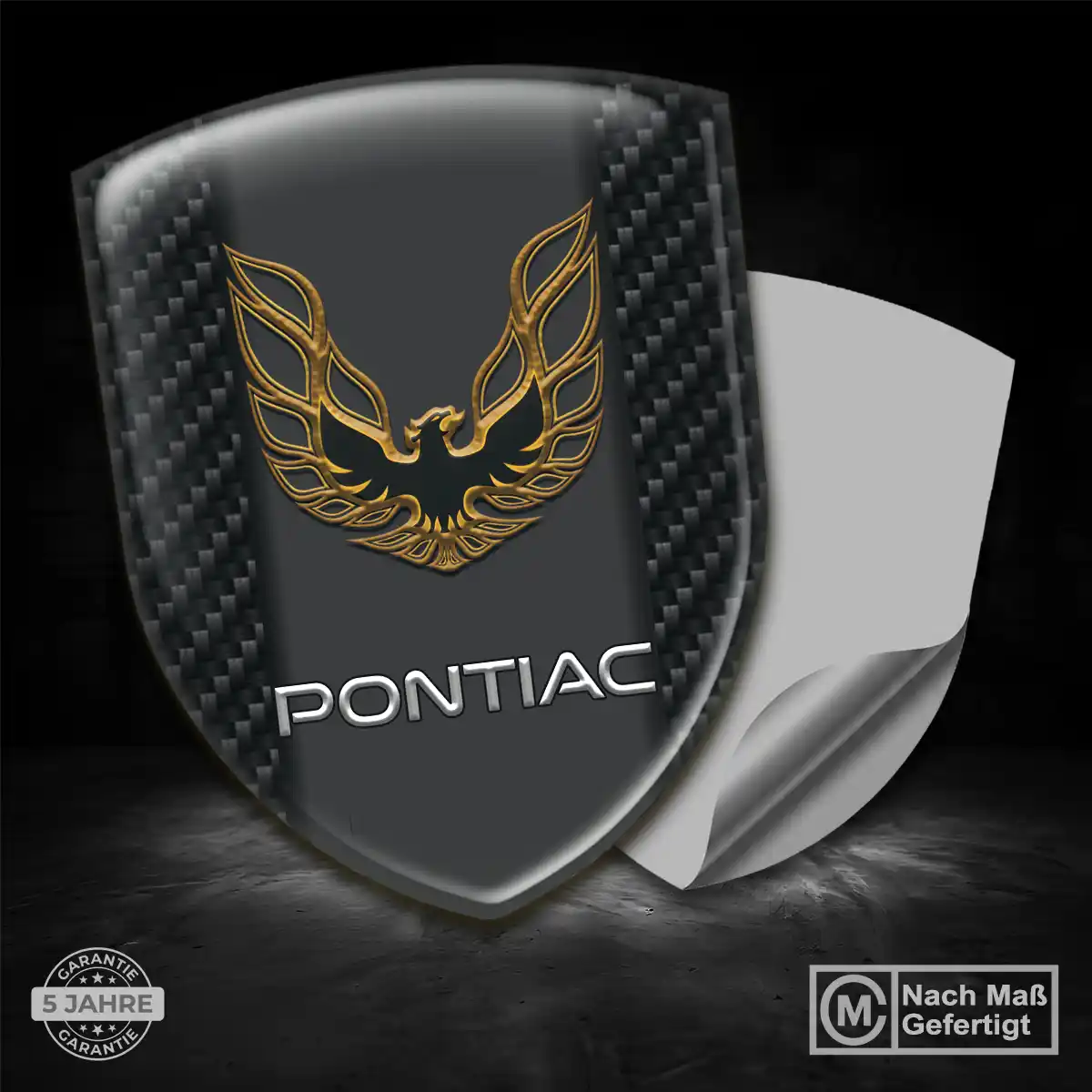 Pontiac Emblem Aufkleber Hohe Qualität
