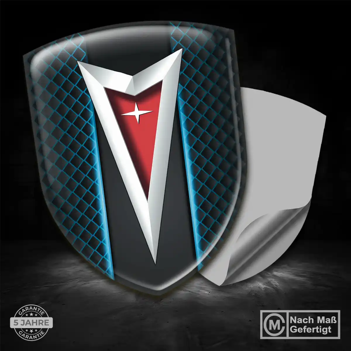 Pontiac Emblem Auto Stilvolles Design
