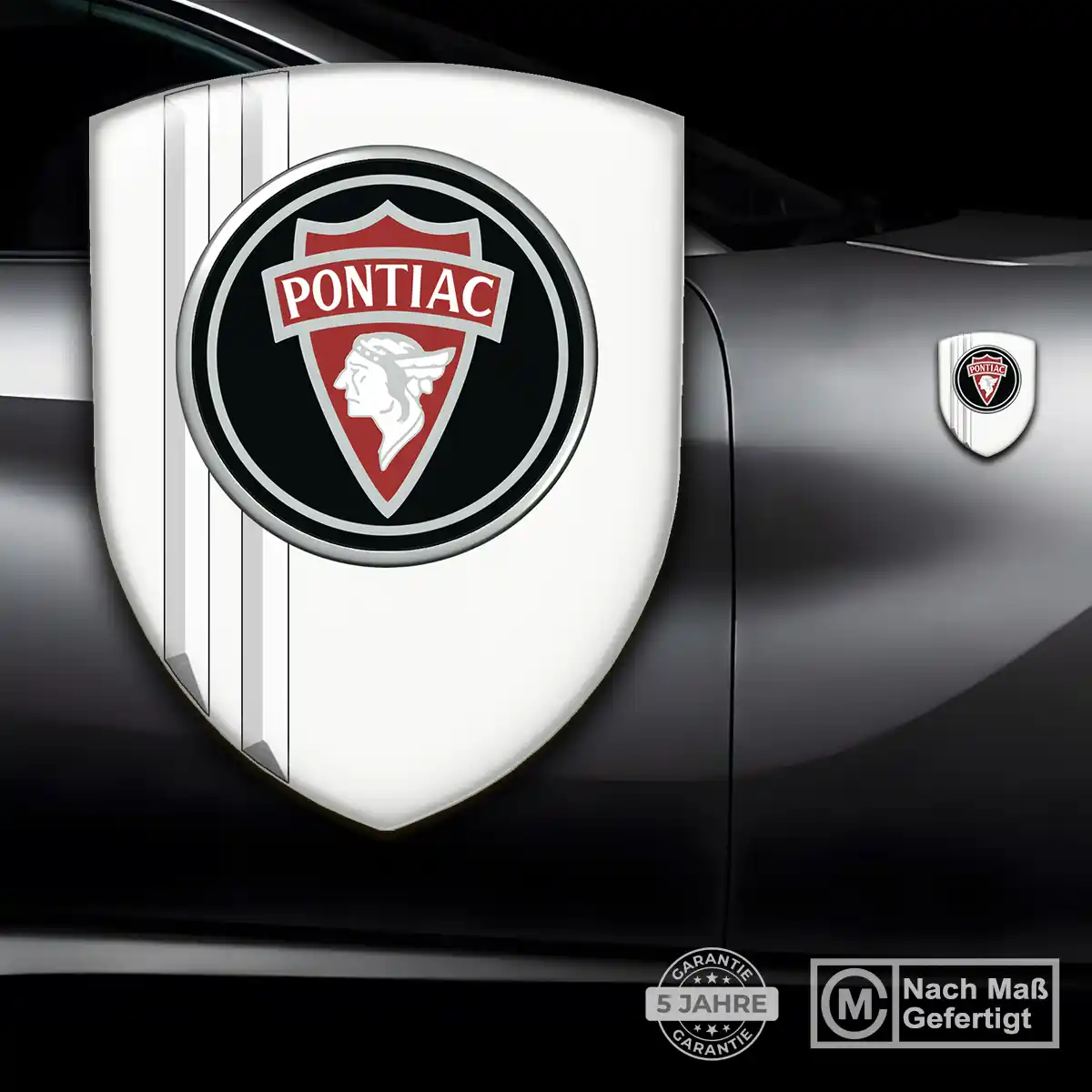 Pontiac Emblem Wappen Hohe Qualität
