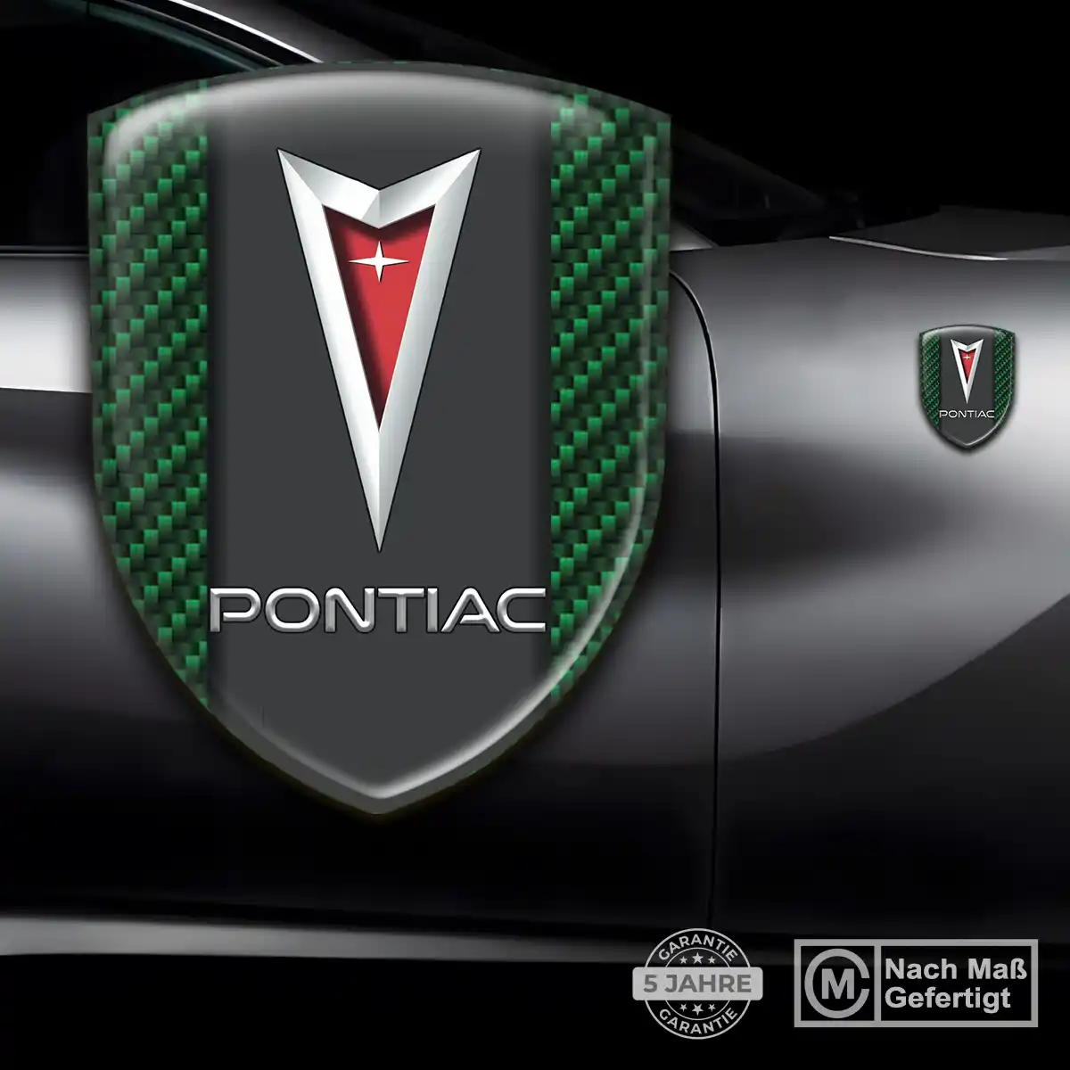 Pontiac Emblem Wappen Premium-Edition
