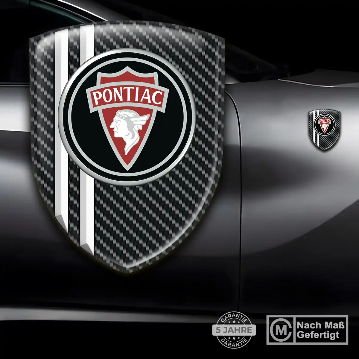 Pontiac Emblem Wappen Stilvolles Design